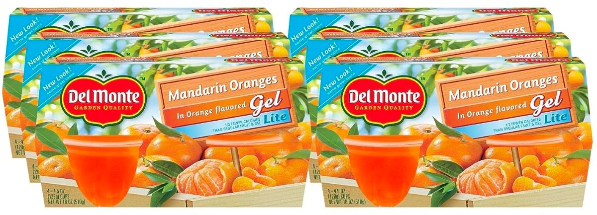 Del Monte Mandarin Oranges in Lite Orange