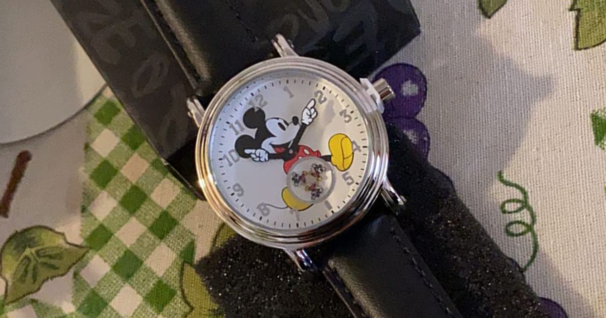 Disney Mickey Mouse Vintage Watch Only $20 on Amazon or Target.com (Reg. $50)