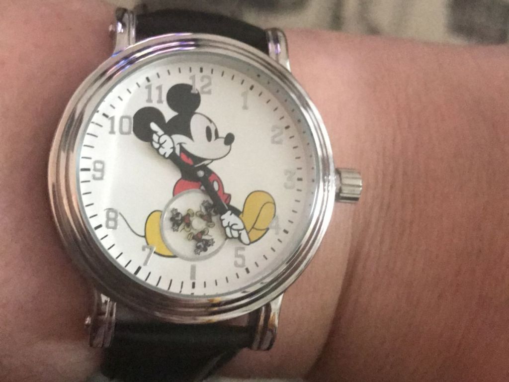 Vintage Style Mickey Analog Watch