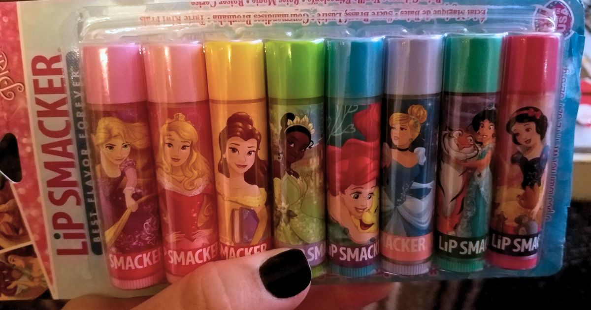 Disney princess lip smackers 8 pack lip balm