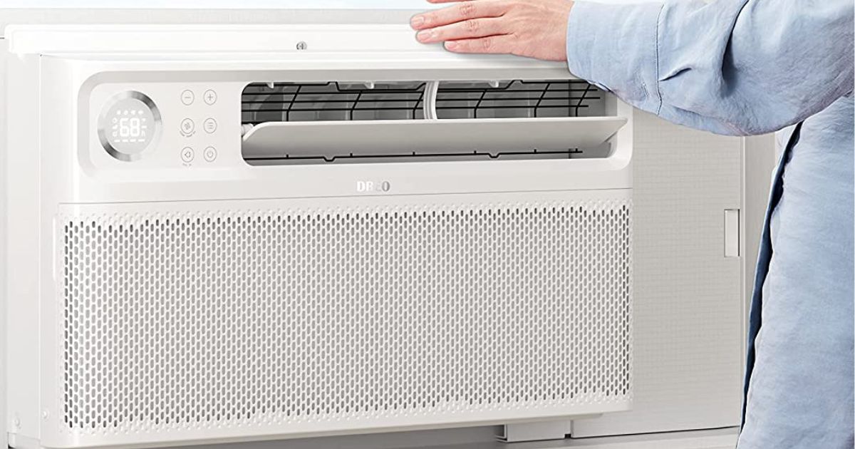 dreo inverter window air conditioner 8000 btu