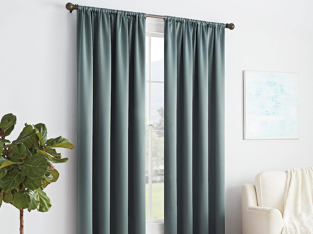 Jacksonville Jaguars Blackout Window Curtains 2 Piece Thermal Window Drape  Decor