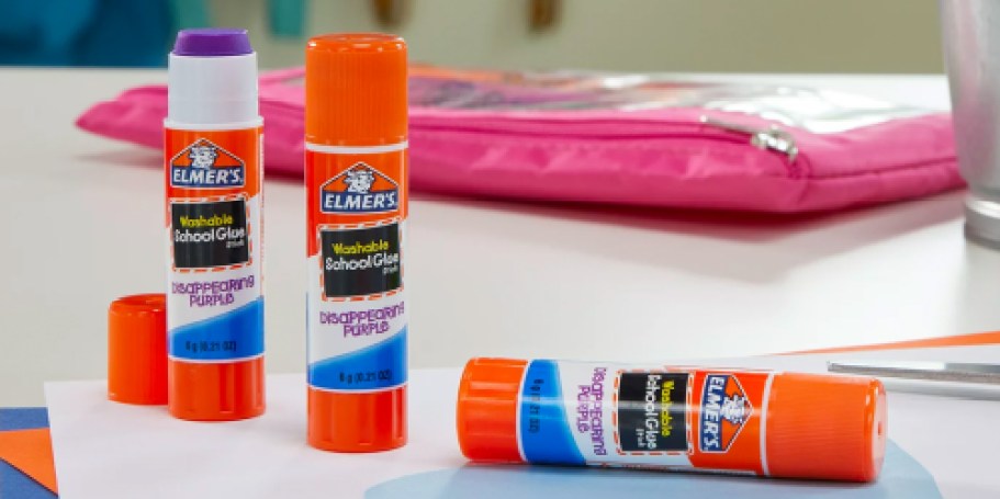 Elmer’s Glue Sticks 30-Pack Only $7.64 Shipped on Amazon (Just 24¢ Each!)