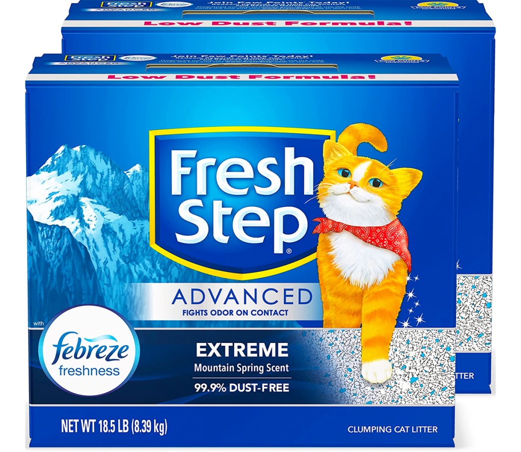 Up to 65 Off Fresh Step Cat Litter on Amazon Crystals 16lb Bag Only