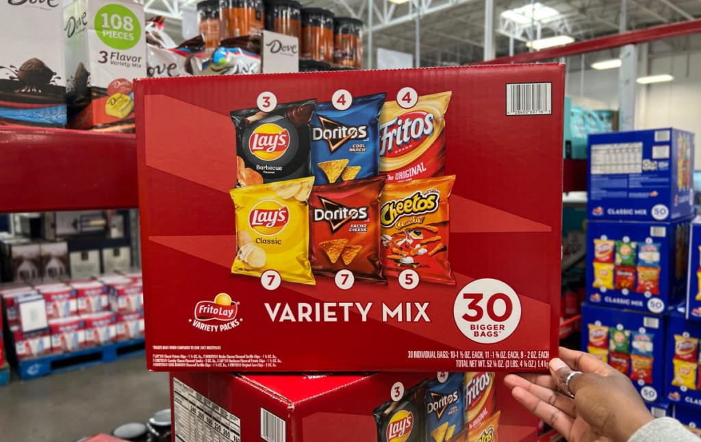 A Frito Lay Variety Pack from sam's club