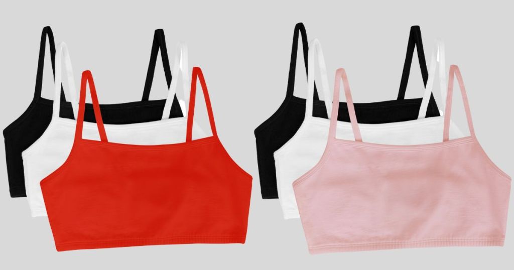 black white and red sports bras and black white and pink sports bras