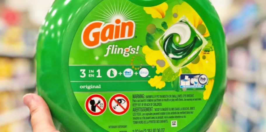 Up to 50% Off Gain Laundry Detergent & Softener w/ Stackable Savings on Amazon