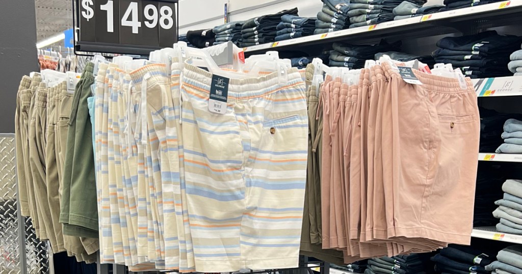 These George Men's Shorts Look Expensive But Are UNDER $10 at Walmart ...