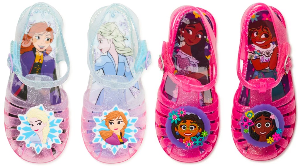 Girls Character Jelly Sandals