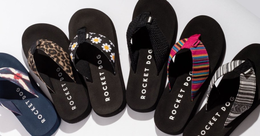 Buy 1, Get 1 FREE Rocket Dog Sandals | Styles from $12.95 Each Per Pair!