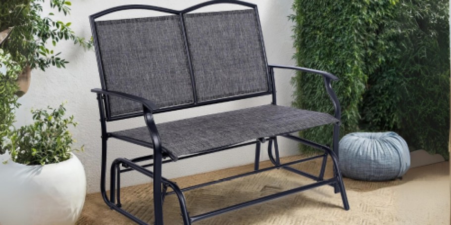 Patio Glider ONLY $69 Shipped on QVC.com (Regularly $137)