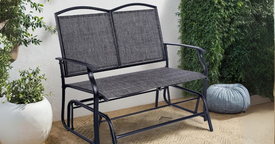 Patio Glider ONLY $69 Shipped on QVC.com (Regularly $137)