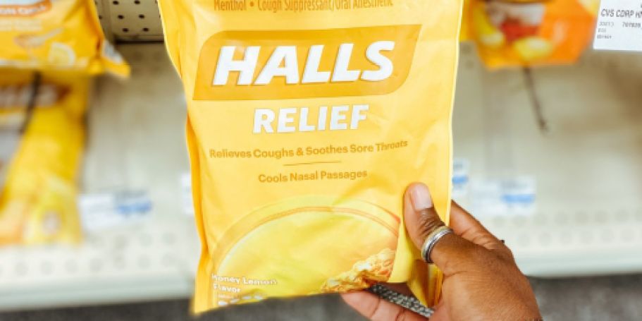 Halls Sugar-Free Cough Drops 180-Count Only $5.66 Shipped on Amazon