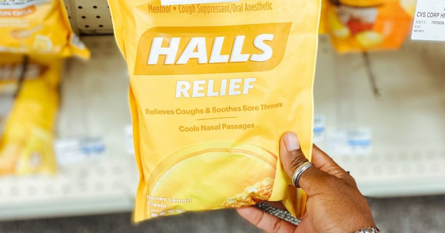 Halls Sugar-Free Cough Drops 180-Count Only $5.66 Shipped on Amazon
