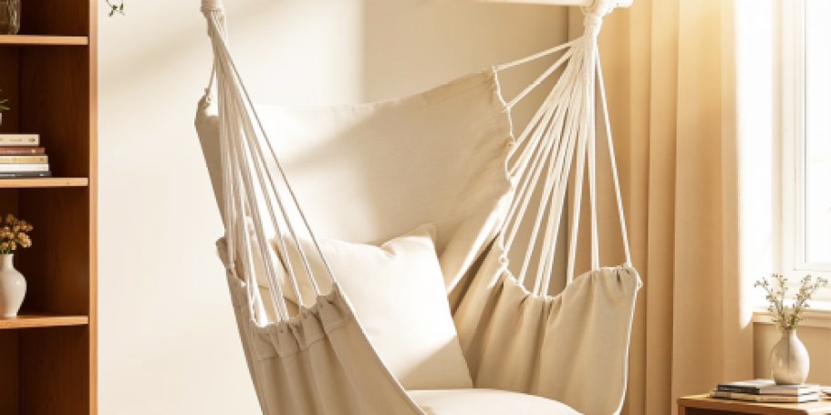 Hammock Chair Swing Just $19.99 on Walmart.com (Reg. $59)