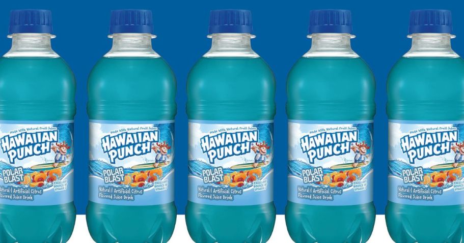 Hawaiian Punch Bottles 24-Pack Only $5.79 Shipped on Amazon
