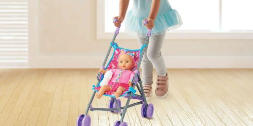Toy Stroller 10-Piece Set w/ Baby Doll Just $11.50 on Walmart.com (Regularly $20)