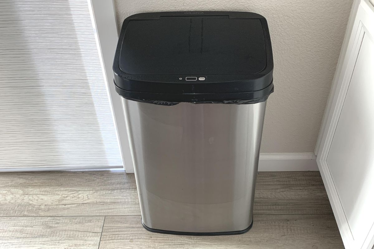Insignia 13Gallon Automatic Trash Can Only 59.99 Shipped on BestBuy
