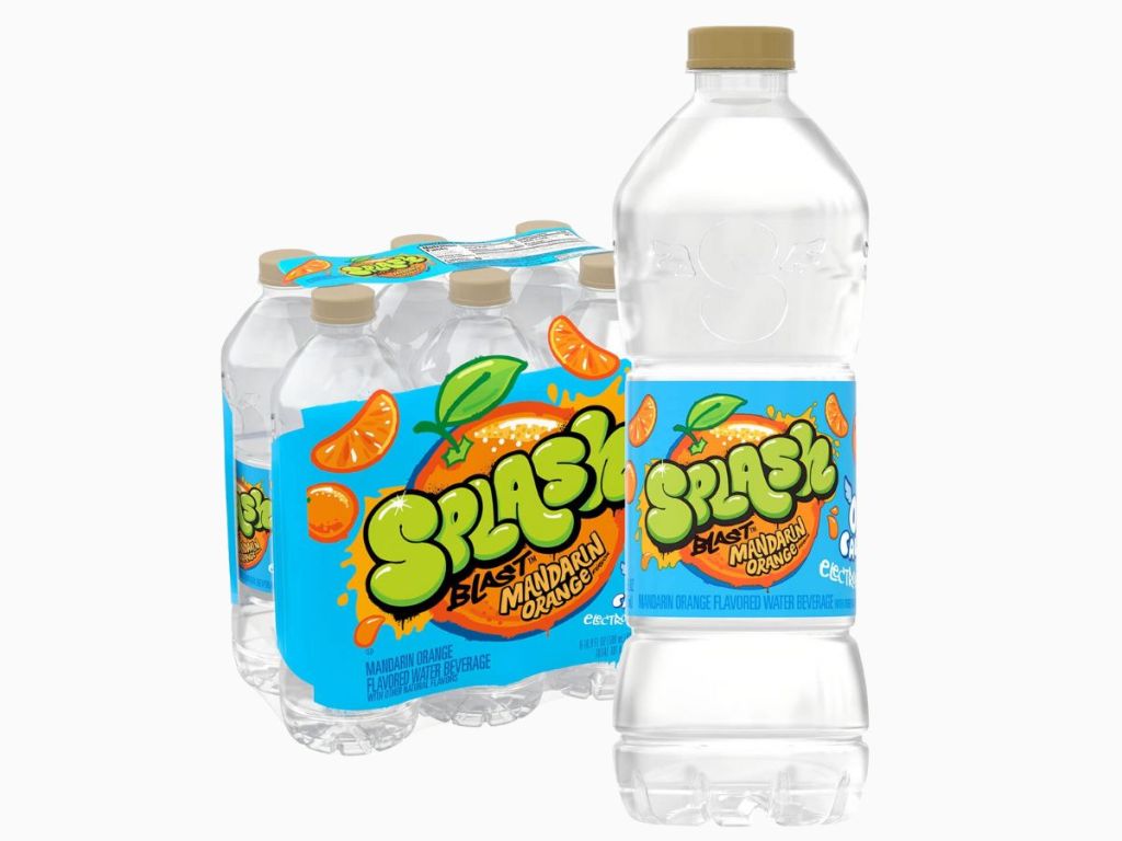 Splash Blast Mandarin Orange Flavored Water 6-Pack