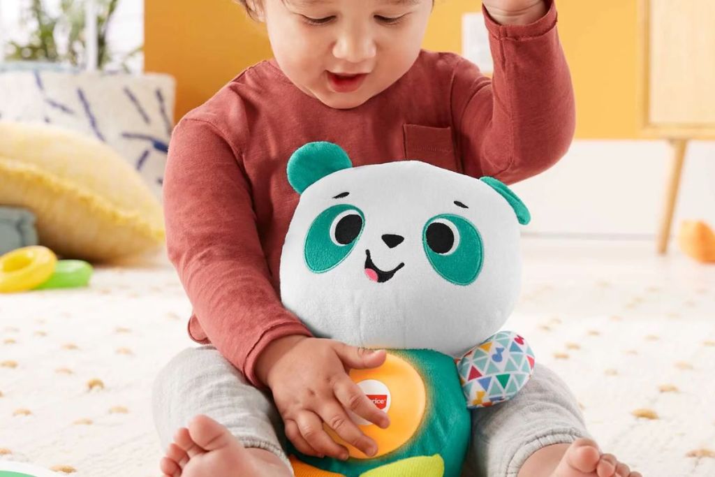 Fisher Price - Linkimals Play Together Panda, Musical Learning Plush T