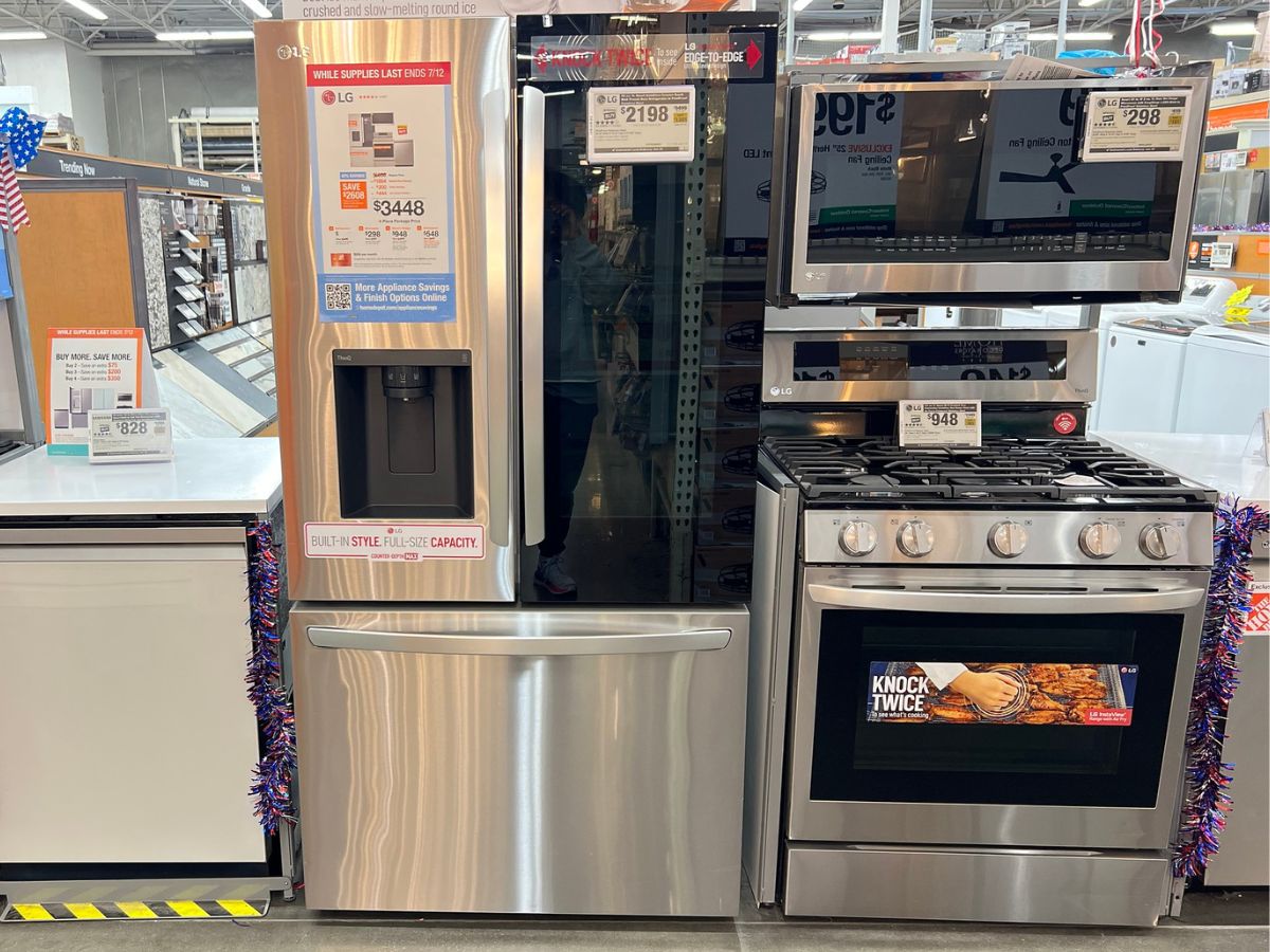 Home depot 4th of on sale july appliance sale