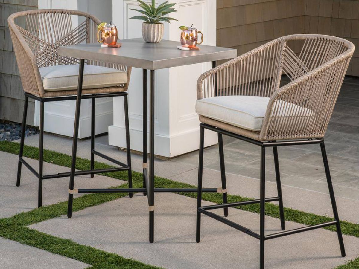 Home Depot Hampton Bay 7Piece Patio Dining Set w/ Cushions Only 299