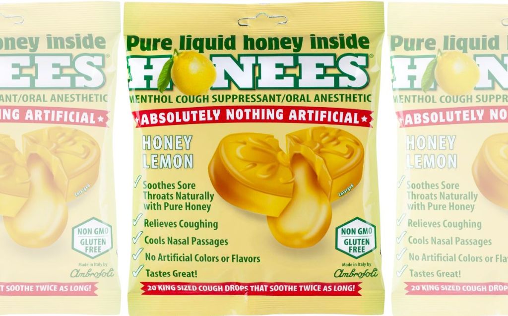 stock image of Honees cough drops