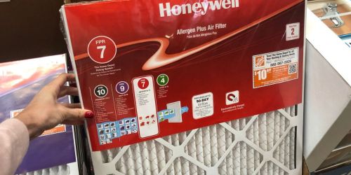 45% Off Honeywell Air Filter 12-Packs on HomeDepot.com + Free Shipping | From $5 Each Shipped!