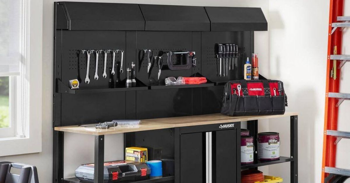Up to 50 Off Husky Garage Storage Systems on Home Depot 9Piece