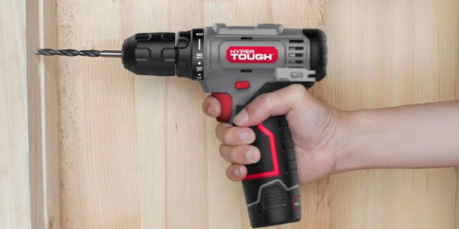 Hyper Tough Tools Drill & Impact Driver Kit Only $27.86 on Walmart.com (Reg. $40)