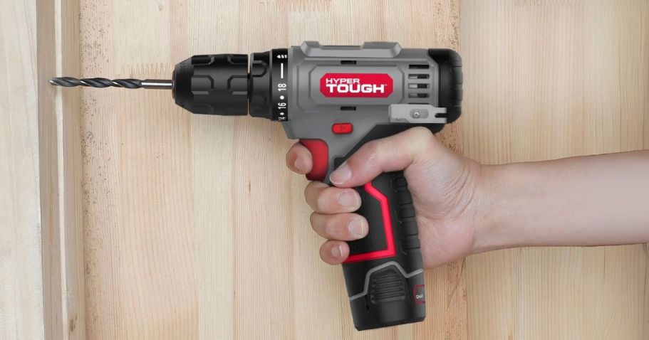 Hyper Tough Tools Drill & Impact Driver Kit Only $27.86 on Walmart.com (Reg. $40)