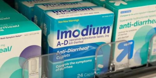 Imodium A-D Diarrhea Relief 24-Count Caplets Only $5.35 Shipped on Amazon (Reg. $16)