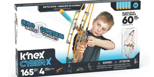 K’NEX Battle Bow 165-Piece Building Set Only $17 on Amazon (Reg. $30) | Customize Bows & Targets