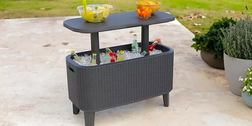$20 Off Keter Bevy Bar on SamsClub.com – It’s a Table AND Cooler!