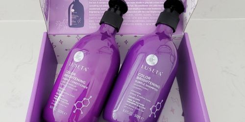 50% Off Luseta Purple Shampoo & Conditioner Set + Free Shipping for Amazon Prime Members