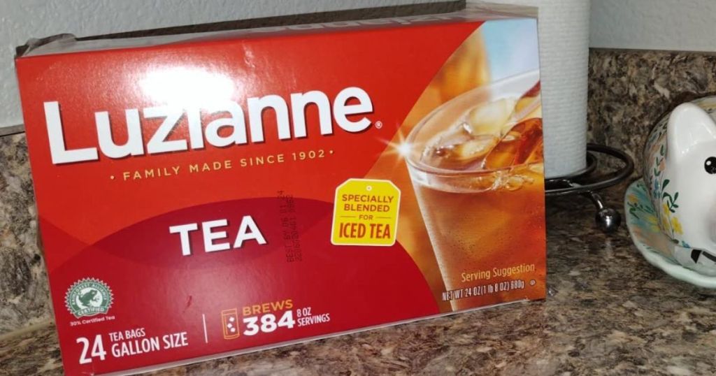Box of Luzianne Iced Tea