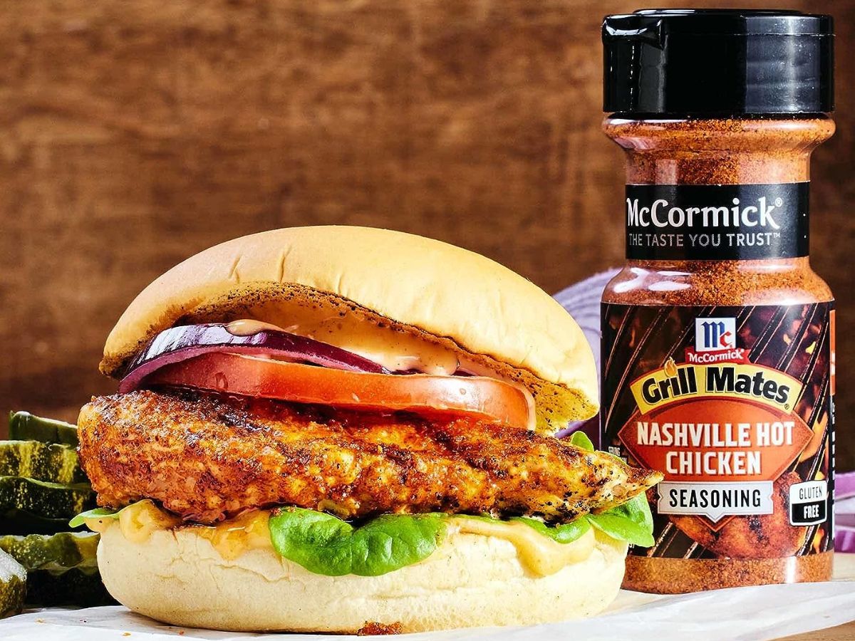 McCormick Grill Mates Hot Chicken sandwich