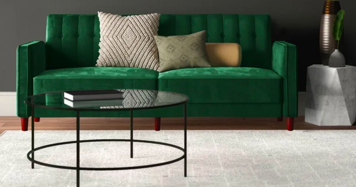 Up to 65% Off Wayfair Sofa Sale | Velvet Convertible Sleeper Sofa Only $289.99 Shipped (Reg. $930)