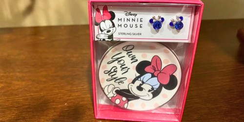 WOW! 90% Off Disney Minnie Mouse Sterling Silver Earrings & Trinket Dish
