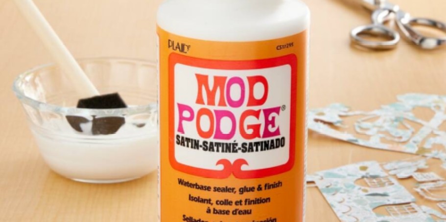 Mod Podge 16oz Bottle Only $4.99 Shipped on Amazon