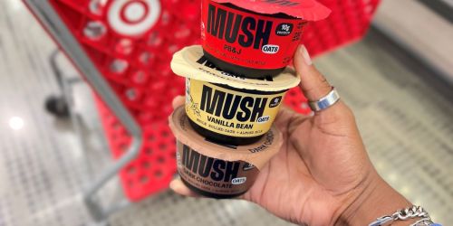 Mush Oats Ready to Eat Cups Only $1 at Target | Vanilla Bean, Dark Chocolate & More