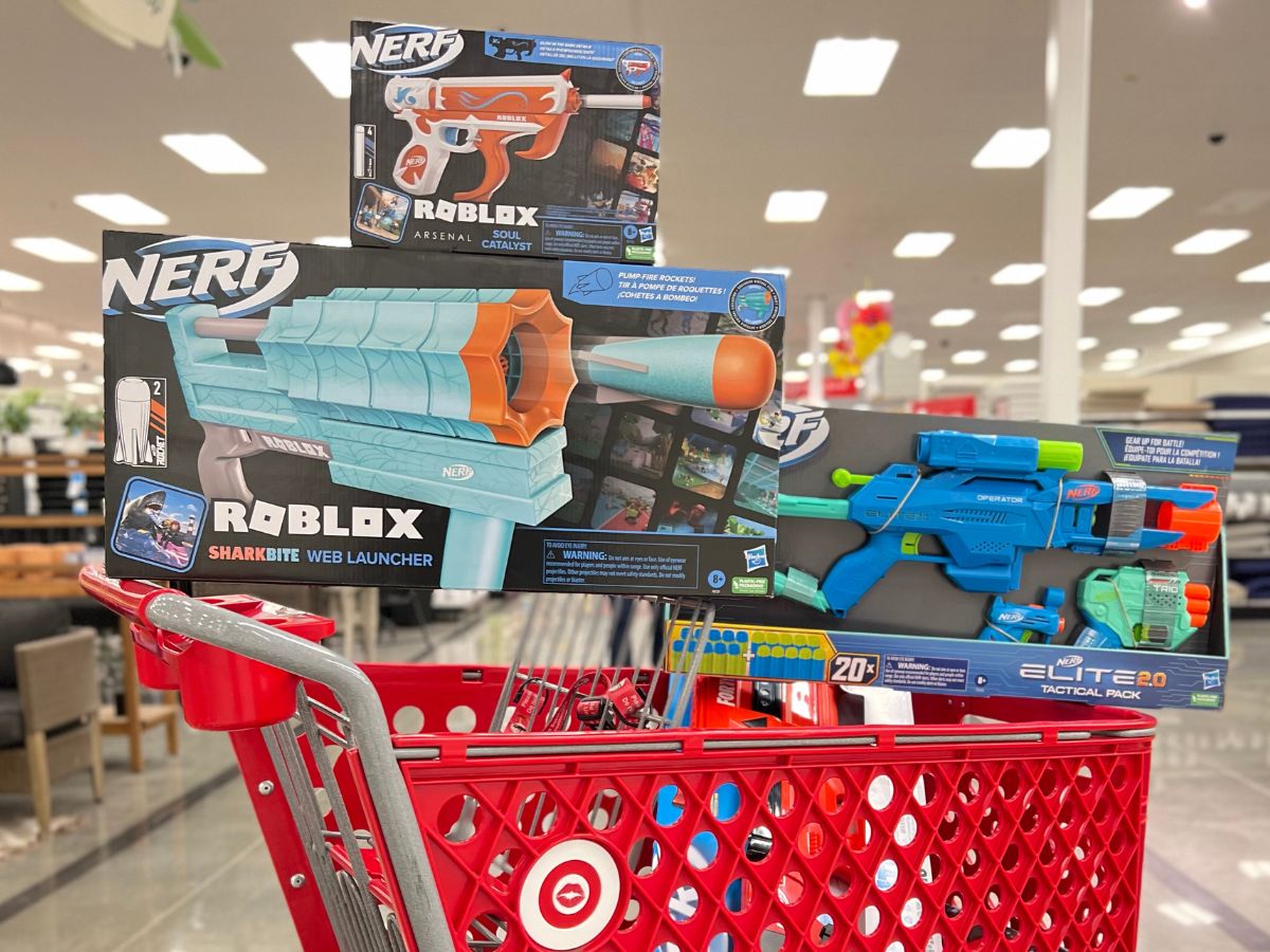 Up to 50% Off NERF Blasters & Darts on Amazon & Target.com