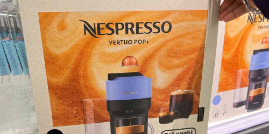 Nespresso Vertuo Pop+ Coffee & Espresso Maker Only $99.99 Shipped on Target.com (Reg. $130)