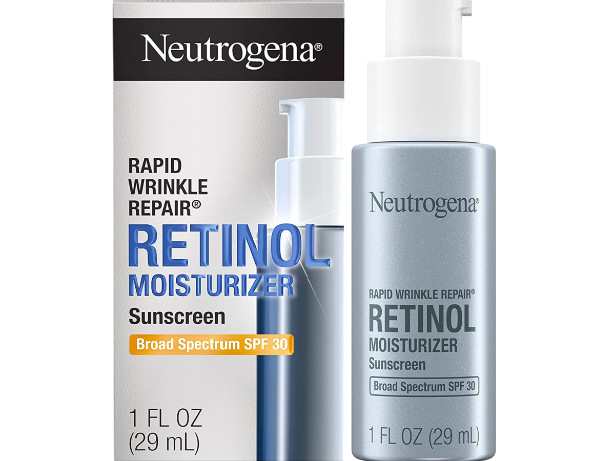 Neutrogena Rapid Wrinkle Repair Retinol Face Moisturizer w_ SPF 30