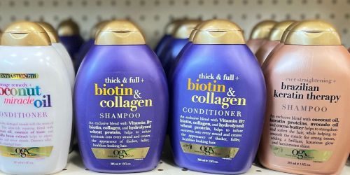 OGX Biotin & Collagen Shampoo & Conditioner Set Only $10 Shipped on Amazon