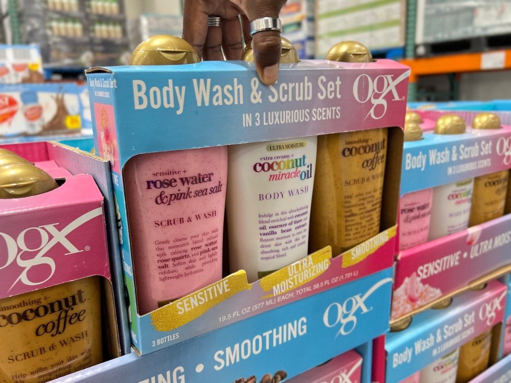 OGX Body Scrub & Body Wash 3-Pack Only $13.49 at Costco | Hip2Save