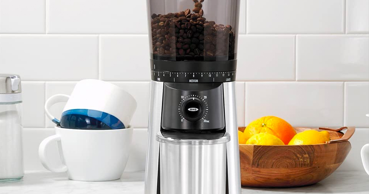 OXO's New $100 Coffee Grinder Is An  Prime Exclusive, And