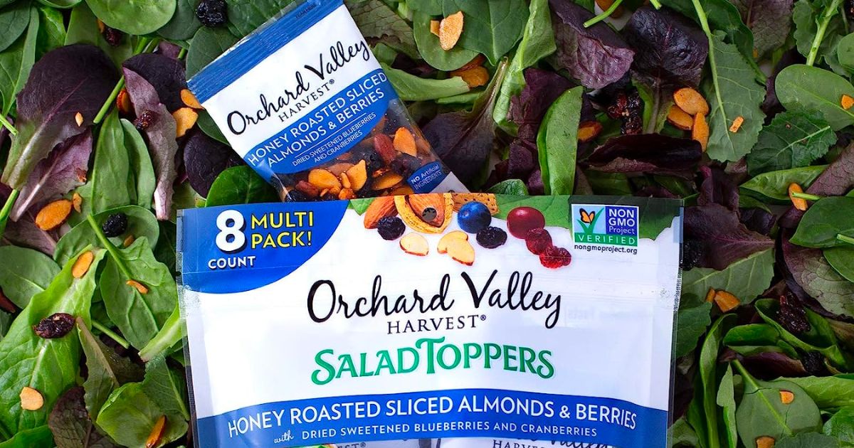 Orchard Valley Salad Toppers 8Pack Only 2.98 Shipped on Amazon Hip2Save