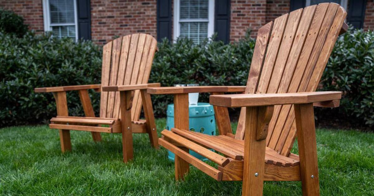 Up to 65% Off Home Depot Patio Furniture | Wood Adirondack Chair Only $80 Shipped (Reg. $229) + More
