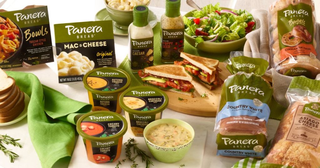 Panera grocery items included in the $5 gift card offer